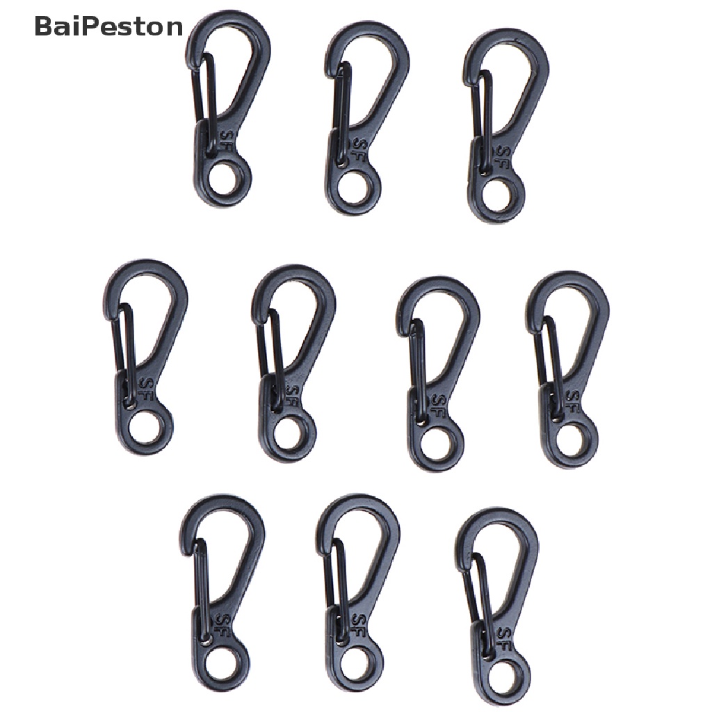 Set 10 Kẹp Móc Khóa Mini Tiện Dụng Khi Đi Cắm Trại ♨Nóng Bỏng