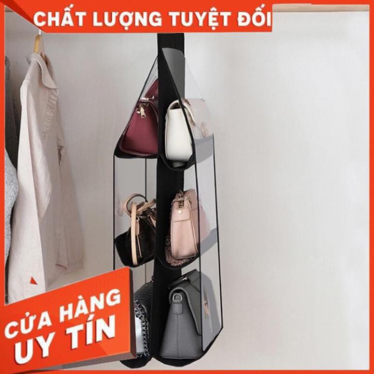 Sale Sốc -  Túi treo giỏ xách 6 ngăn 3 tầng. . Siroshop.