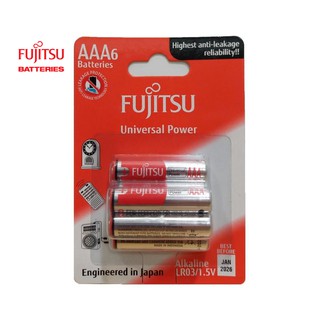 Pin fujitsu alkaline lr03 fu-w-fi_aaa