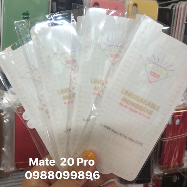 Dán PPF Mate 20/ Mate 20 Pro/ P30 Pro/ Mate 20 X