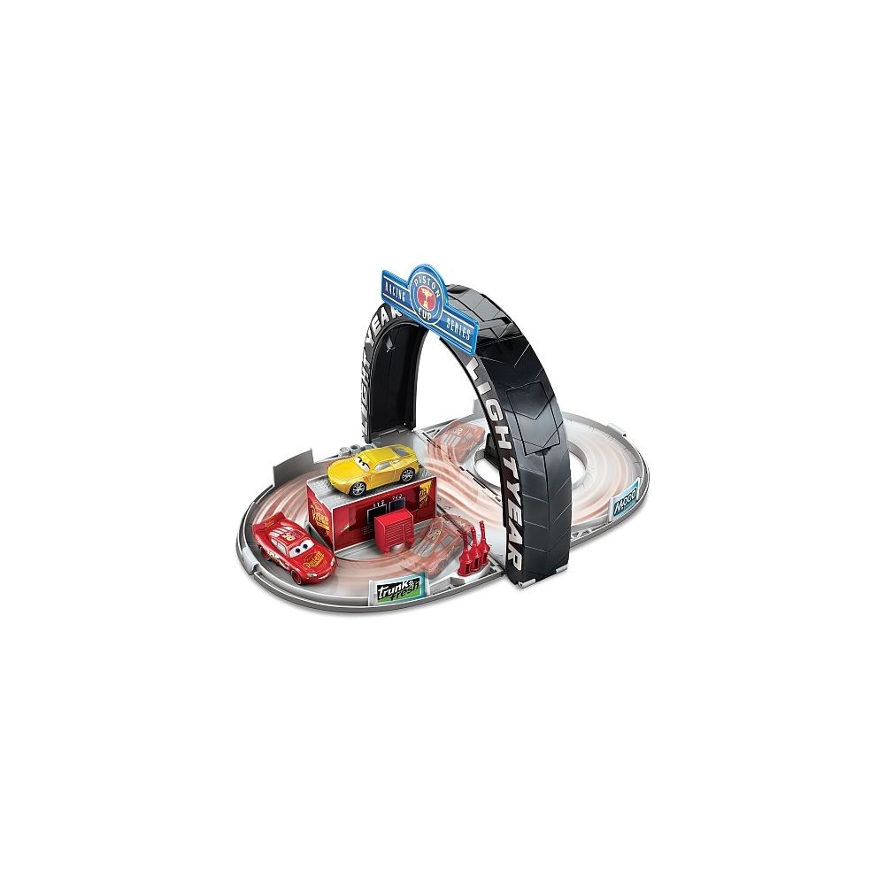 Đồ chơi HỘP ĐƯỜNG ĐUA DI ĐỘNG MCQUEEN CARS "Mattel -FBG43"