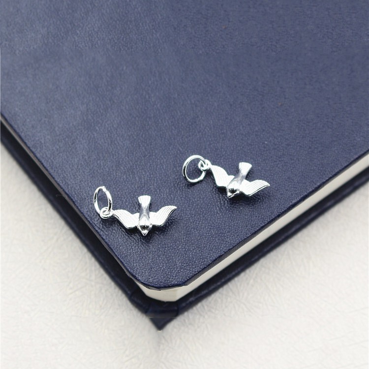 Charm bạc móc treo hình chim én - Charm bạc 925 - Mã CB560
