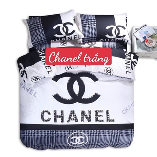 ( free ship ) SÉT POLY NHẬP VACSACE ĐEN Bộ chăn ga gối cotton nhập khẩu