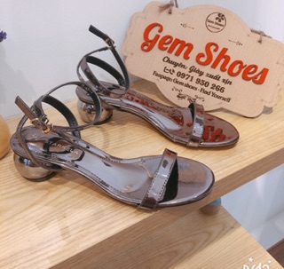Sandal gót tròn 3p