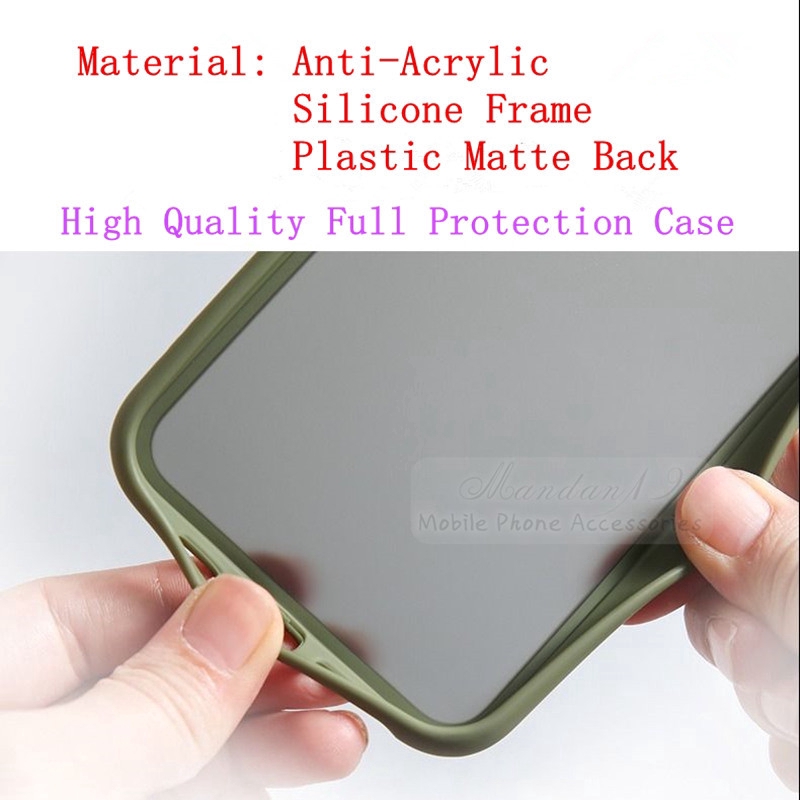 Ốp điện thoại Acrylic trong suốt chống sốc dành cho Samsung Galaxy Note 10 Pro Plus S10 Plus S10e | BigBuy360 - bigbuy360.vn