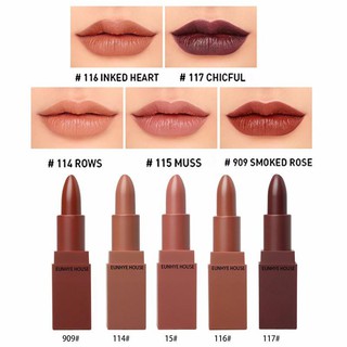 Set 5 mẫu thử thỏi son mini 3CE