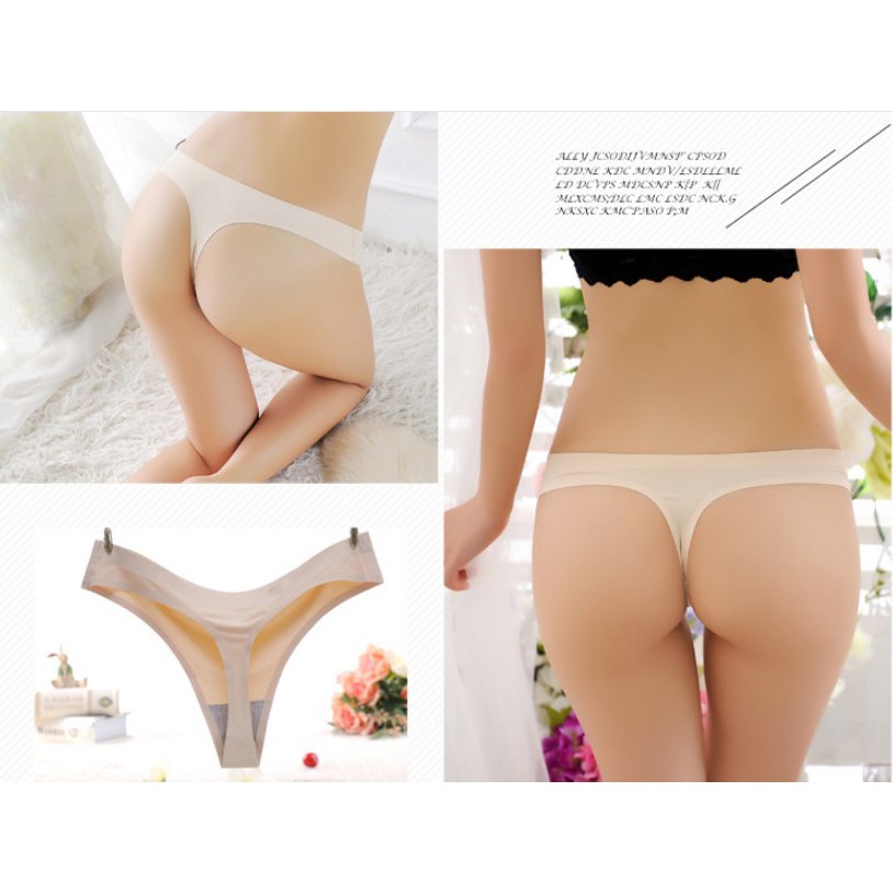 Combo 5 quần lót nữ lọt khe su đúc không đường may không lộ viền mát mịn sexy quyến rũ.