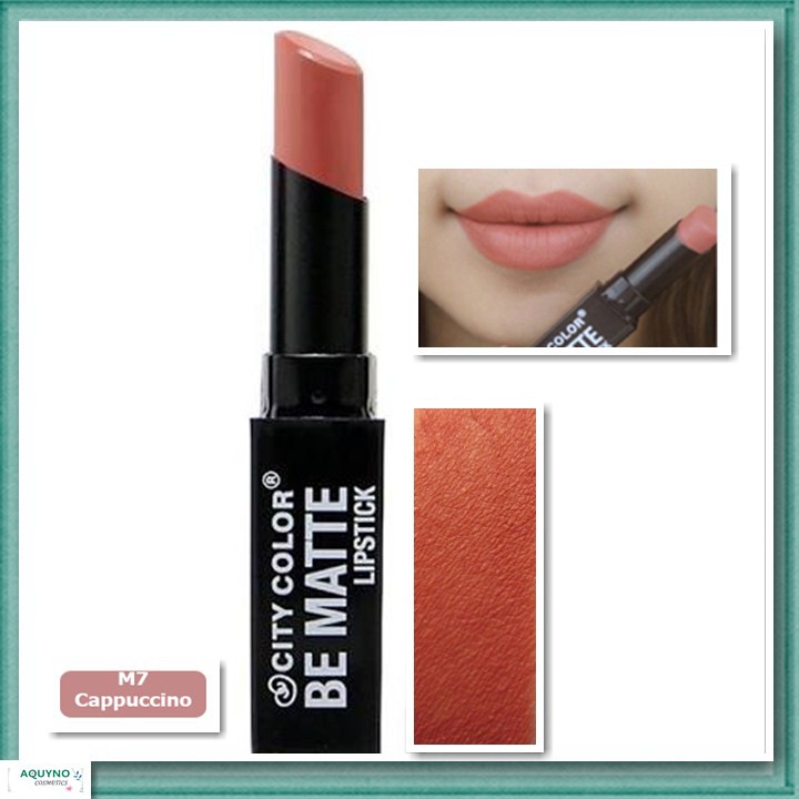 Son City Color Be Matte Lipstick – M7 Cappucino