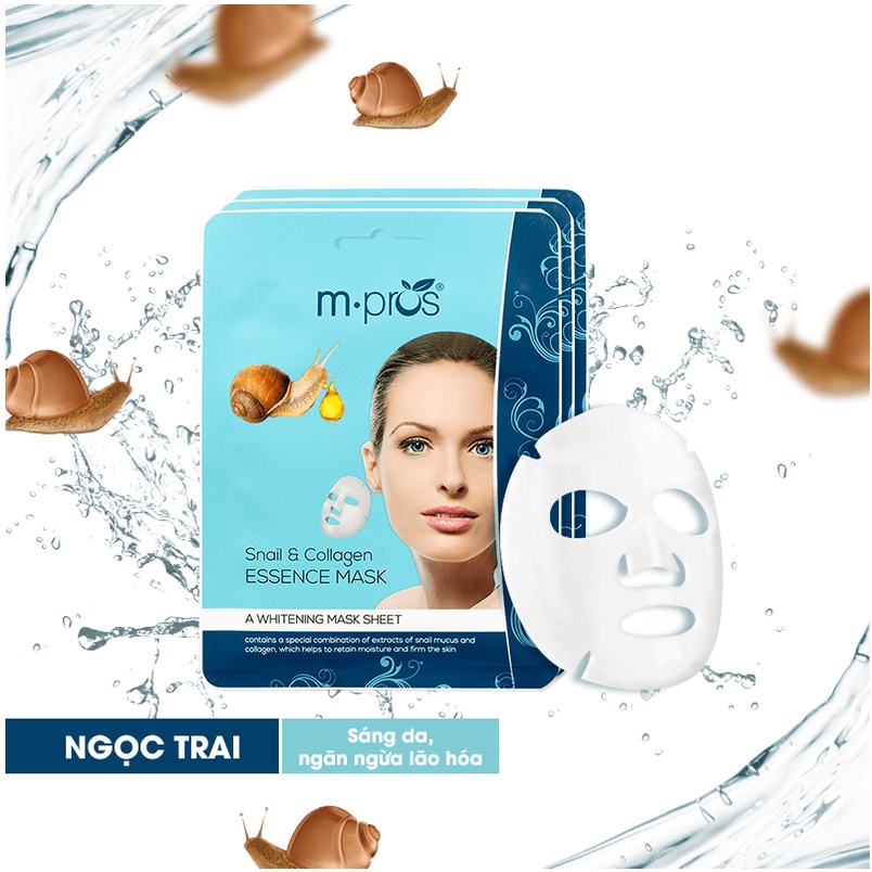 Mặt Nạ Dưỡng Trắng Da M.pros 35g