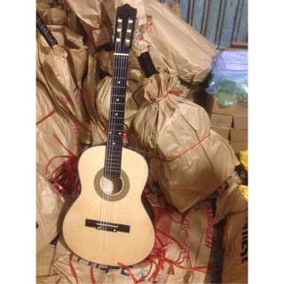 Guitar Classic dây nilon S55 mặt gỗ thông kèm 5 phụ kiện