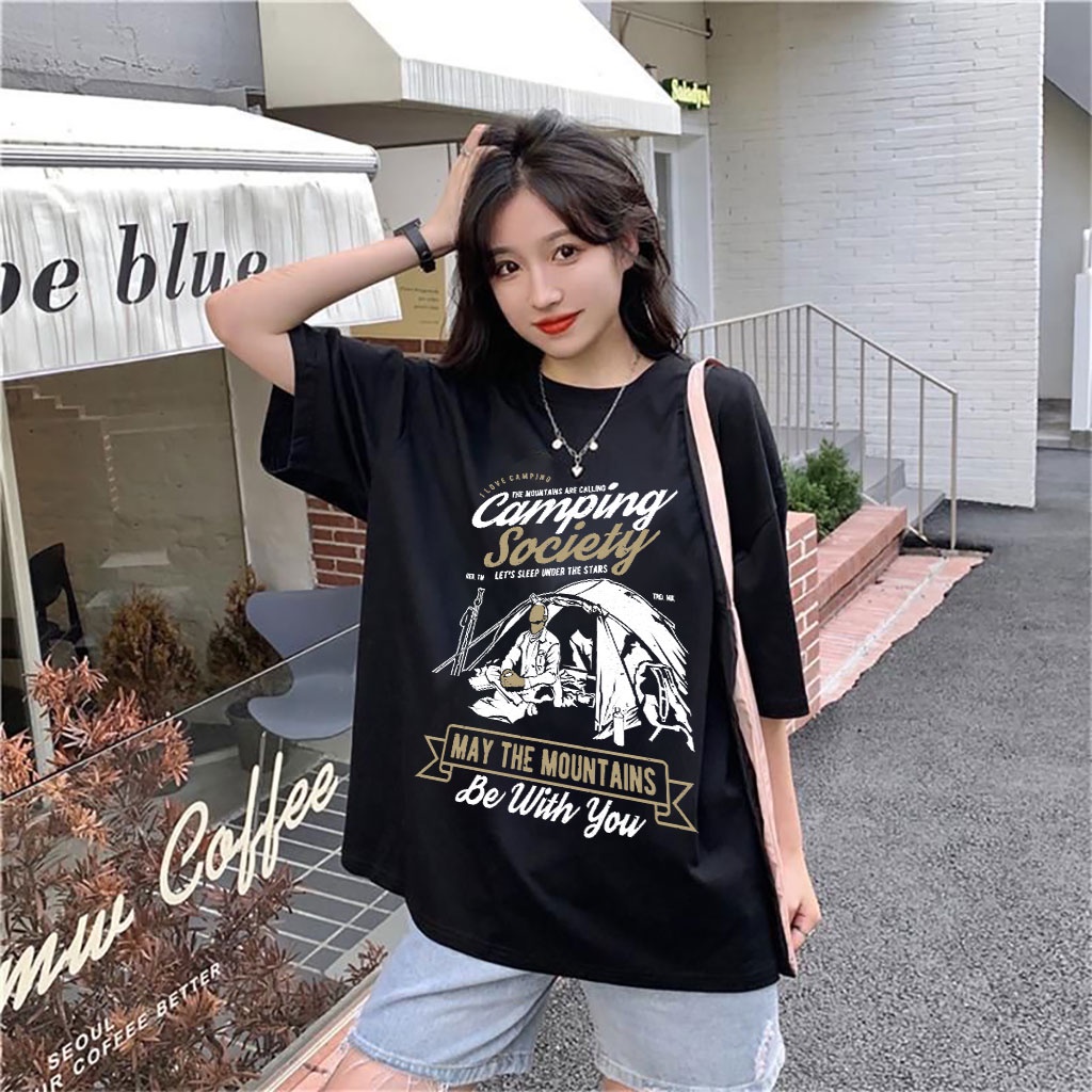 Áo thun kiểu Unisex ta đang thiền Chất coton mát mịn , Cute dễ thương  Tay lỡ, Cao cấp AAL202112013