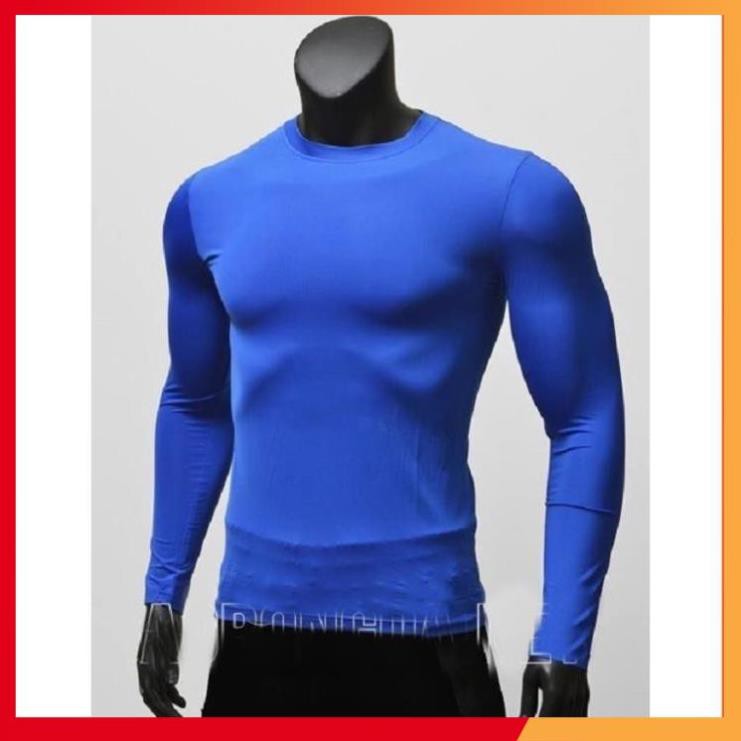 Hàng Cao Cấp -  FreeShip -  Áo giữ nhiệt nam Áo dài tay áo thể thao nam 6 màu trơn | BigBuy360 - bigbuy360.vn