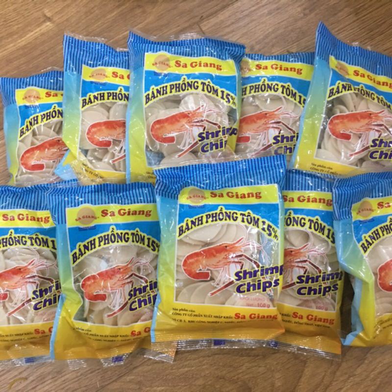 Bánh Phồng Tôm Sa Giang Gói 100g -200g