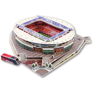 Mô hình sân vận động bóng đá Emirates stadium (Ars)