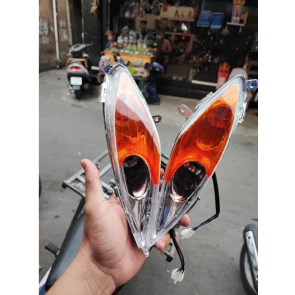 Xinhan Hy Lạp Cam cho Exciter 2006-2010 Ex nhỏ. màu khói và trong