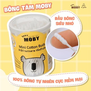 Bông tăm Moby cỡ nhỏ