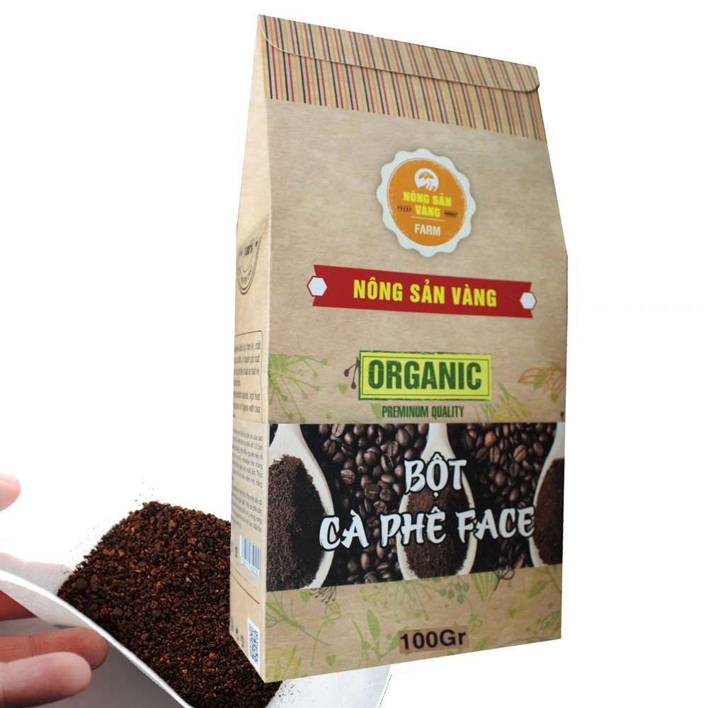 bột cà phê nguyên chất 100gr,  tẩy da chết, trắng da, bột cafe đắp mặt, tắm body ( handmade ) - Nông Sản Vàng | BigBuy360 - bigbuy360.vn