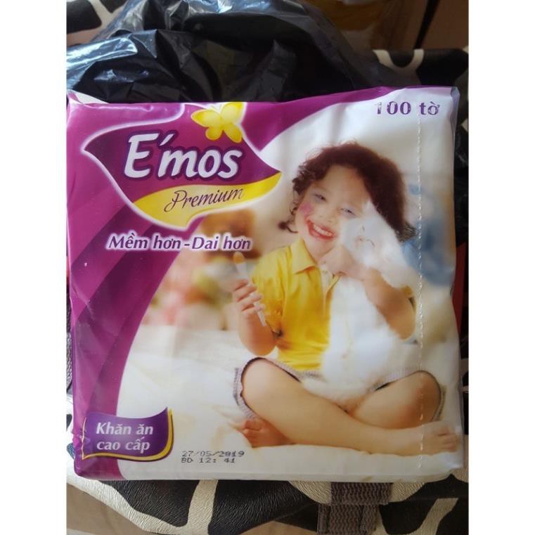 Combo 30 gói giấy ăn emos cao cấp siêu dai siêu mịn