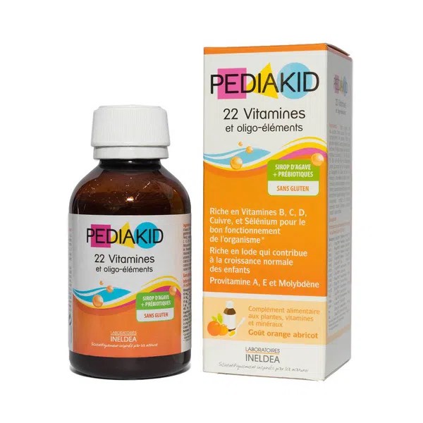 Vitamin Tổng Hợp Cho Bé Pediakid 22 Vitamin Và Khoáng Chất Chai 125ml Pháp