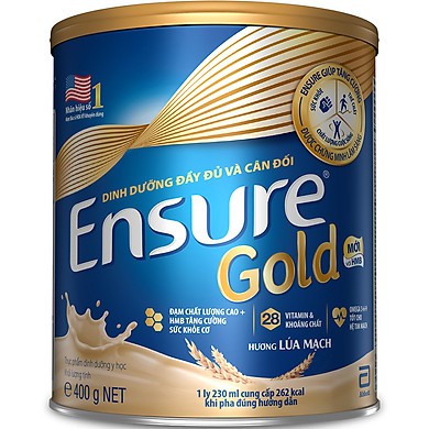 Sữa AB Ensure Gold Vani HMB 400g