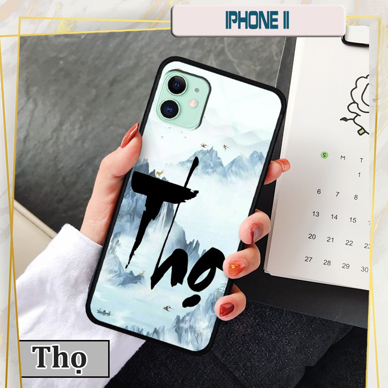 Ốp lưng iPhone 11- In chữ thư pháp