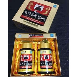 Cao hồng sâm Hàn Quốc 365 hộp 2 lọ