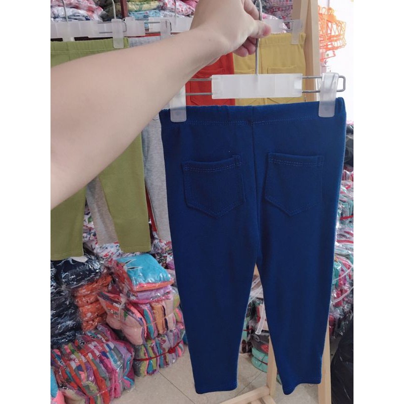 Quần tăm dáng jeans siêu chất cho bé 8-16kg