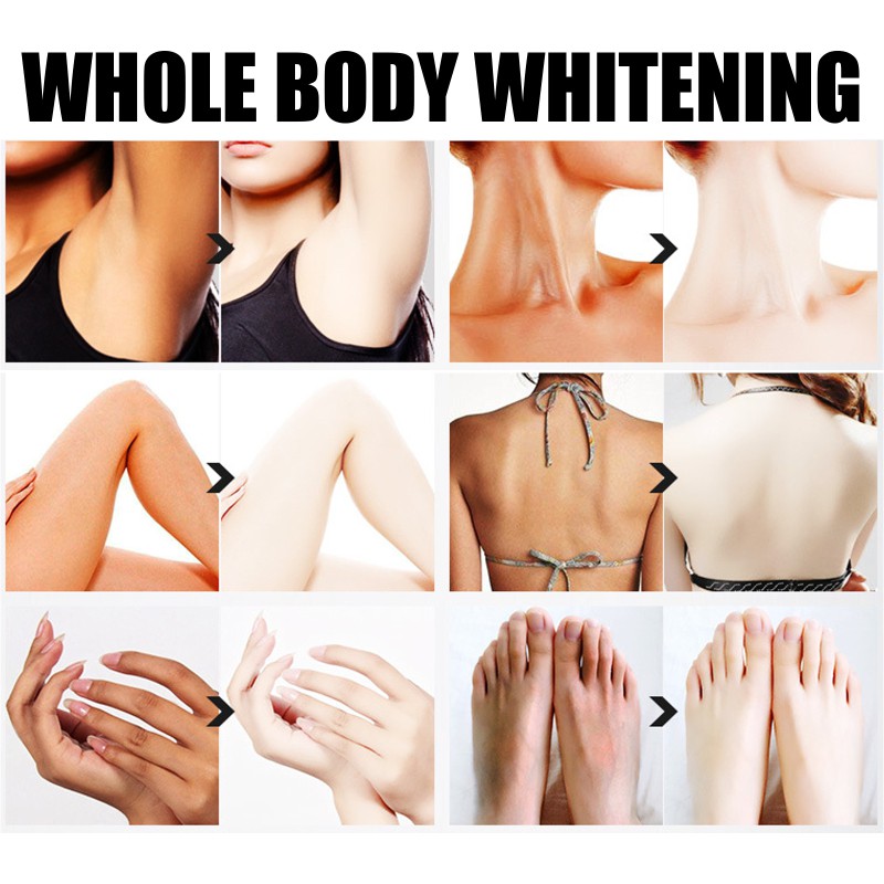 Kem dưỡng trắng da dưỡng ẩm Whitening Cream Bleaching  Body Lightening Cream Underarm Back Whitening Cream Legs Knees Body White