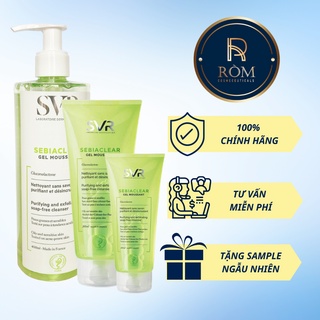 Sữa Rửa Mặt SVR Cho Da Dầu Mụn Sebiaclear Gel Moussant