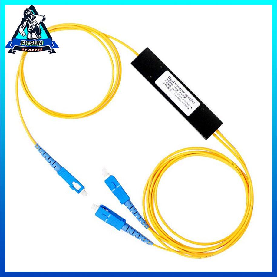 Splitter SC1 Point 2 Fiber Splitter Một điểm Hai Pigtail Fiber Splitter Upc [8/14]