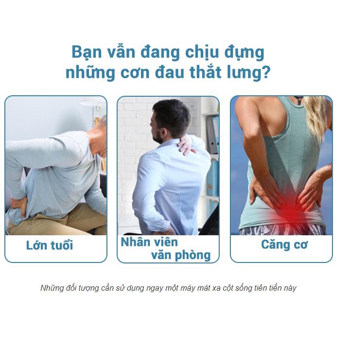 Máy Massage Lưng; Máy Massa Lưng Thoát Vị Đĩa Đệm HM-L27