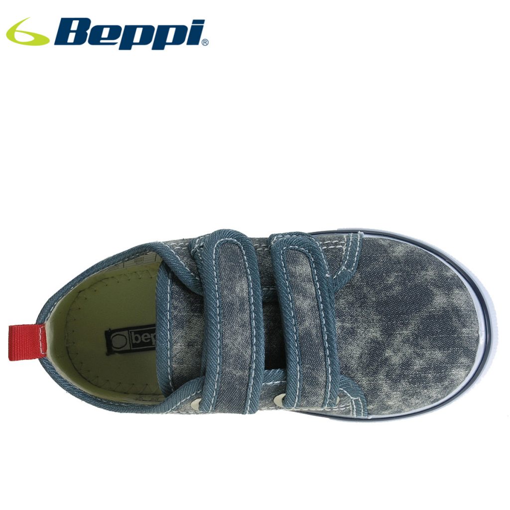 Giày canvas Baby Bé Trai có đèn Led BEPPI CVB2169851 – Grey