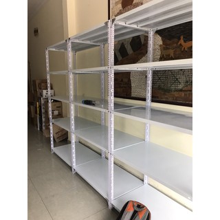XẢ BỘ KỆ SẮT V LỖ GIÁ RẺ, KỆ SIÊU THỊ, GIÁ KỆ ĐỂ HÀNG, KỆ KHO <NEW>