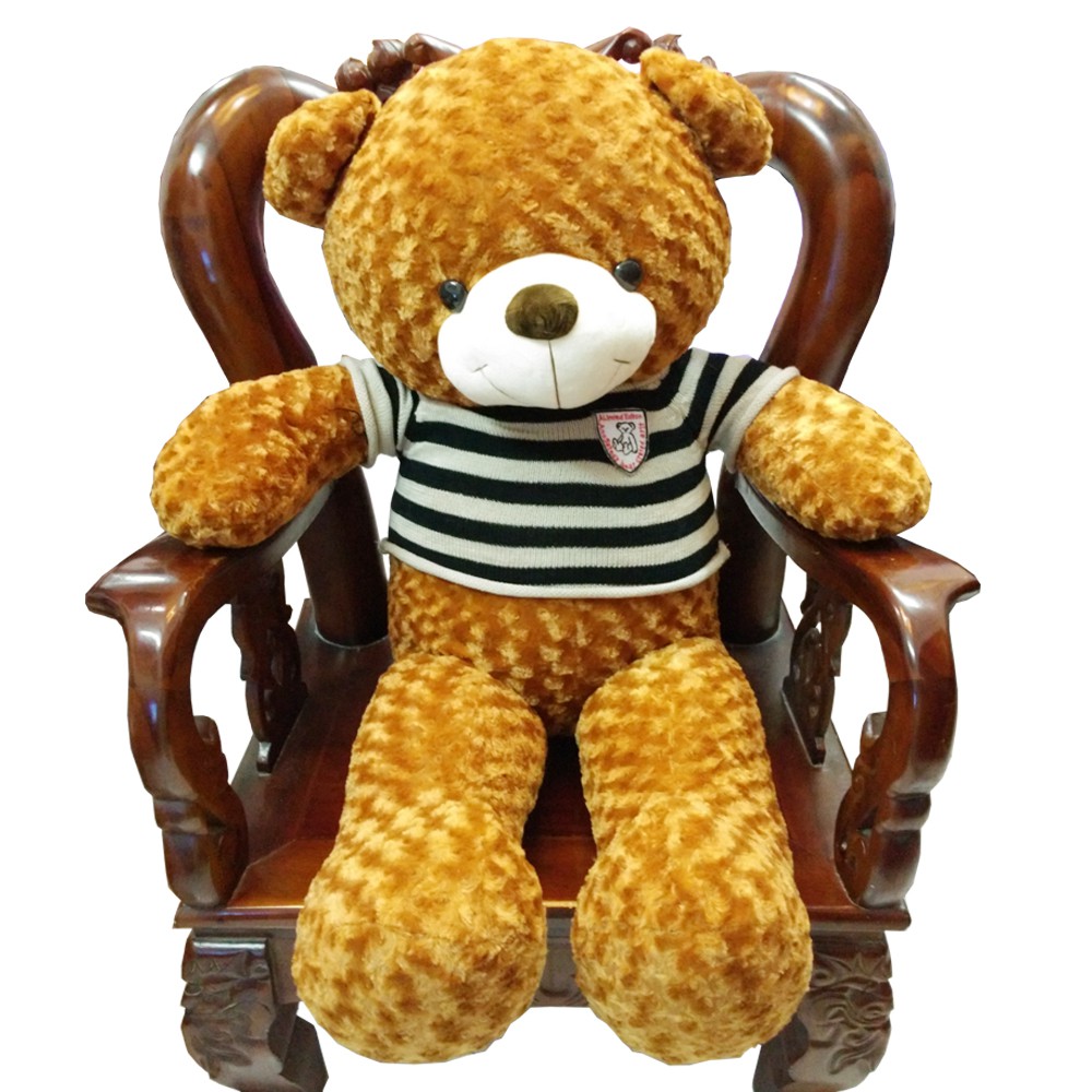 [CHUYÊN SỈ GIÁ SỐC]  Gấu bông Teddy cao cấp áo len khổ vải 1m4 Cao 1M2 (6 Màu) [ DIABRAND ]