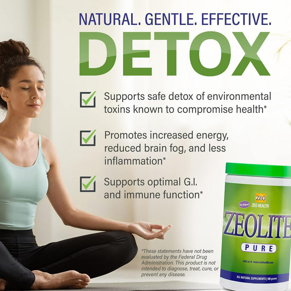 Bột Zeolite Zeo Health Zeolite Powder - Hỗ Trợ Thải Độc Kim Loại Nặng