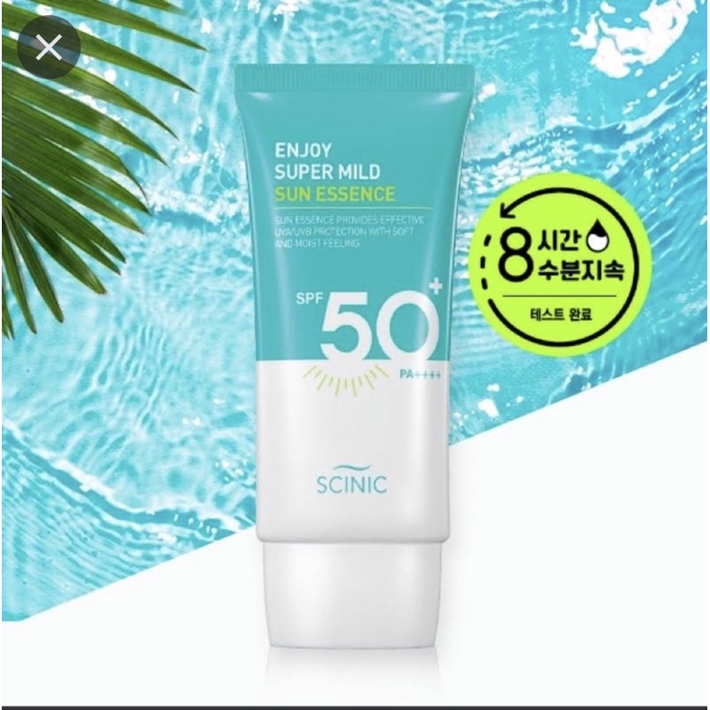 Kem chống nắng dịu nhẹ cấp ẩm Scinic Enjoy Super Mild Sun Essence