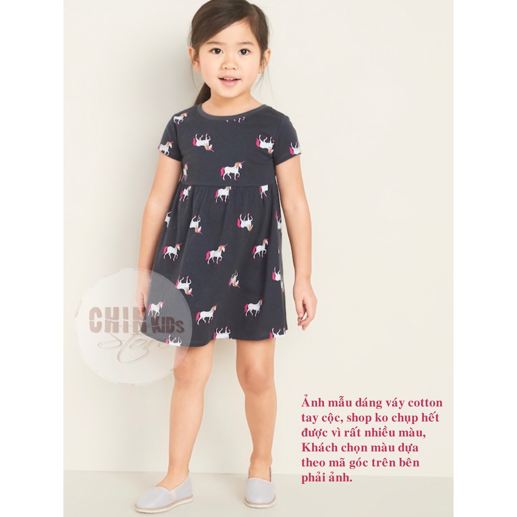 [19kg-35kg] Váy cho bé gái cotton VNXK mềm co giãn size đại [V9]