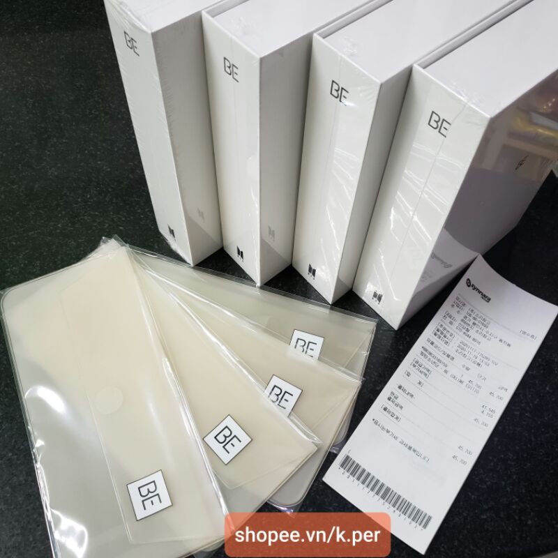(có sẵn) album BTS BE, hàng chính hãng
