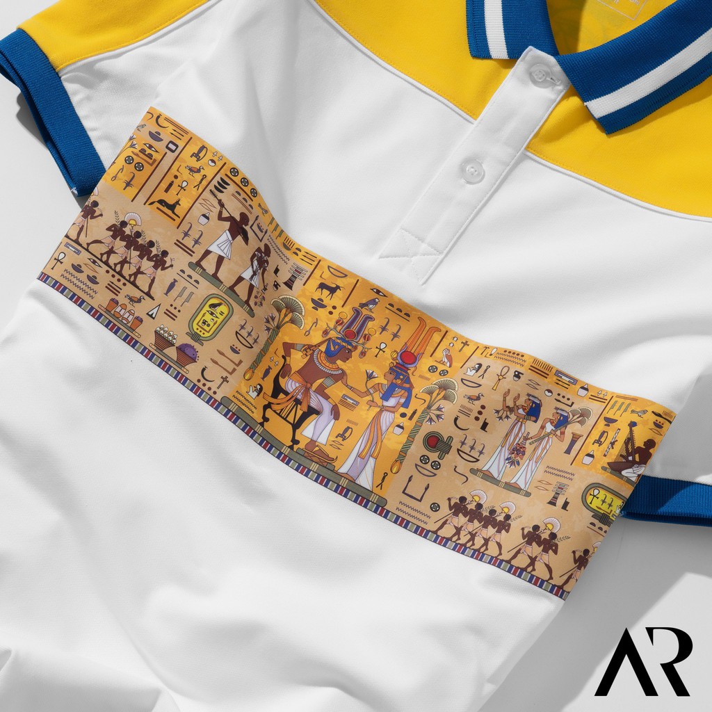 Áo polo nam ai cập cổ bẻ in hình 2d,vải CVC,thun cao cấp chuẩn form,thiết kế sang trọng lịch lãm AREMI -  APL0001 | BigBuy360 - bigbuy360.vn