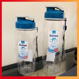 Bình nước nhựa thể thao Lock&lock ABF721-BGN/ABF722-BGN [500ML,700ML]- Hàng chính hãng, có dây đeo tiện lợi