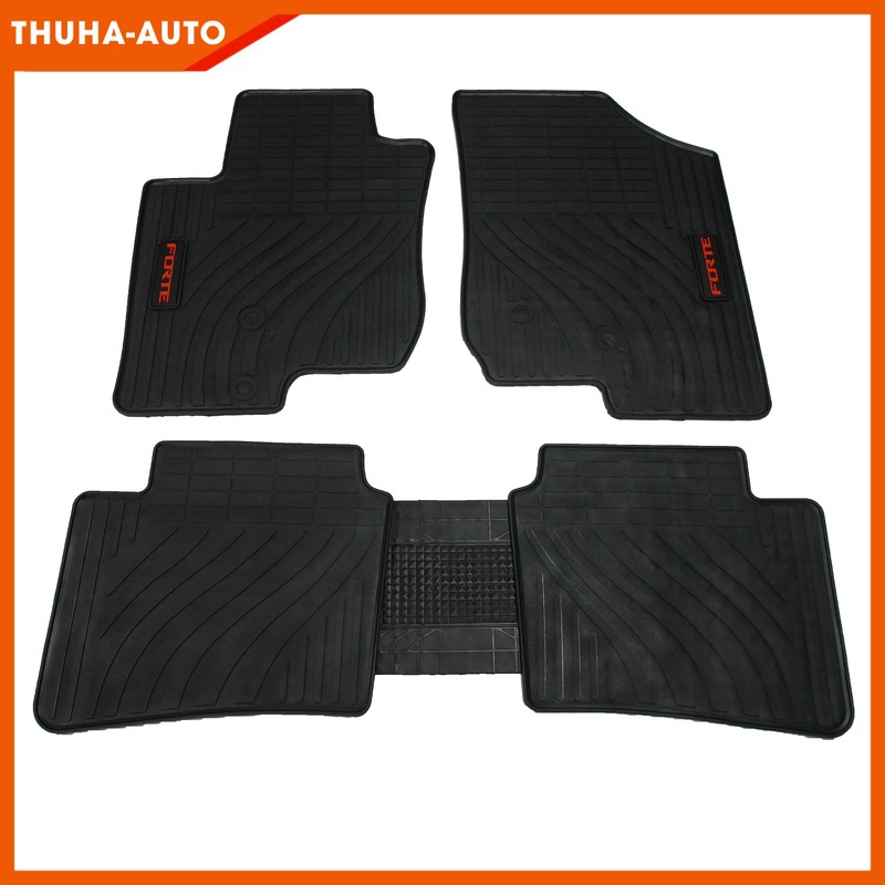 Thảm lót sàn cao su đúc nguyên khối theo xe FORTE- Kia 455