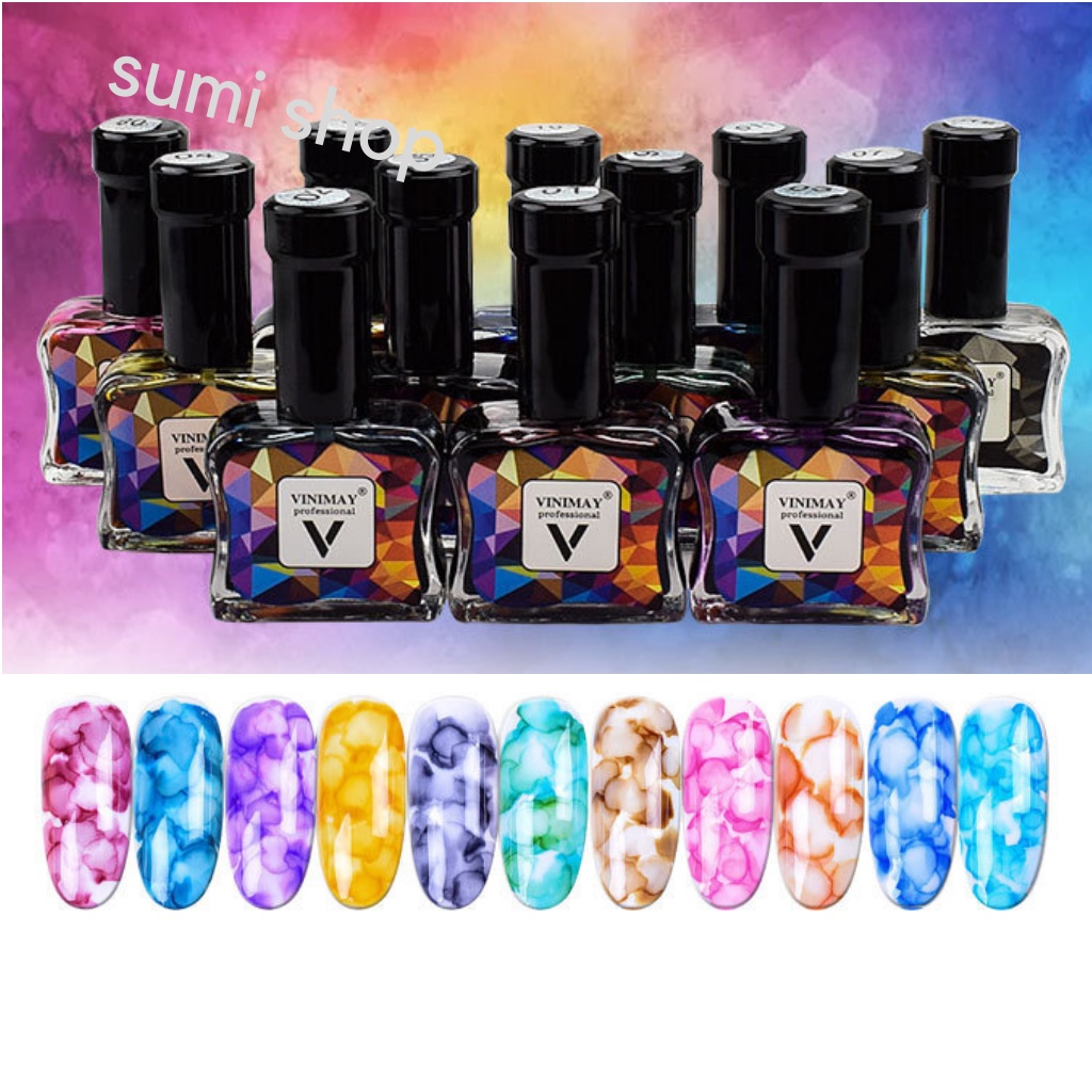 Cồn loang vinimay sét 12 màu