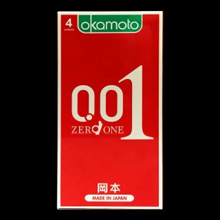 Bao cao su Okamoto 001 hộp 4 chiếc