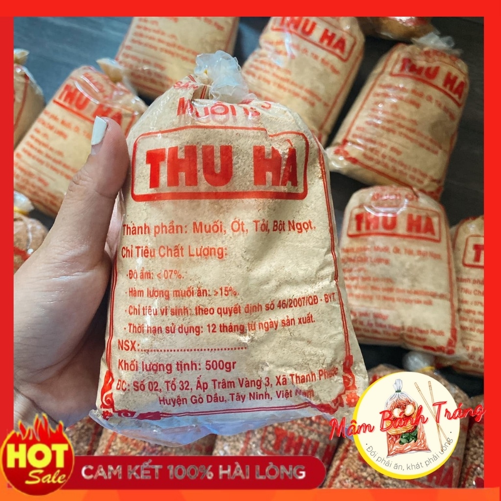 Muối tôm Tây Ninh muối tây ninh loại 1 500g - 04101424