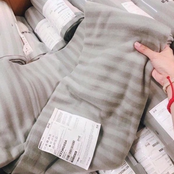 Chăn Dạ Mỏng IKEA, Chăn Văn Phòng, Ôtô, Bán Trú