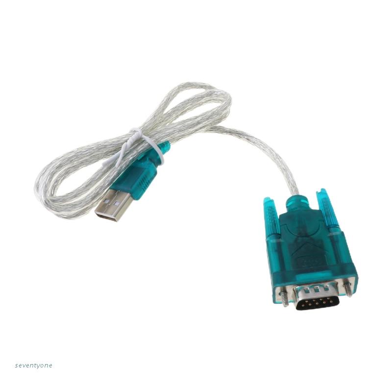 Dây cáp chuyển đổi USB sang RS232 RS-232(DB9) màu đen cho PC