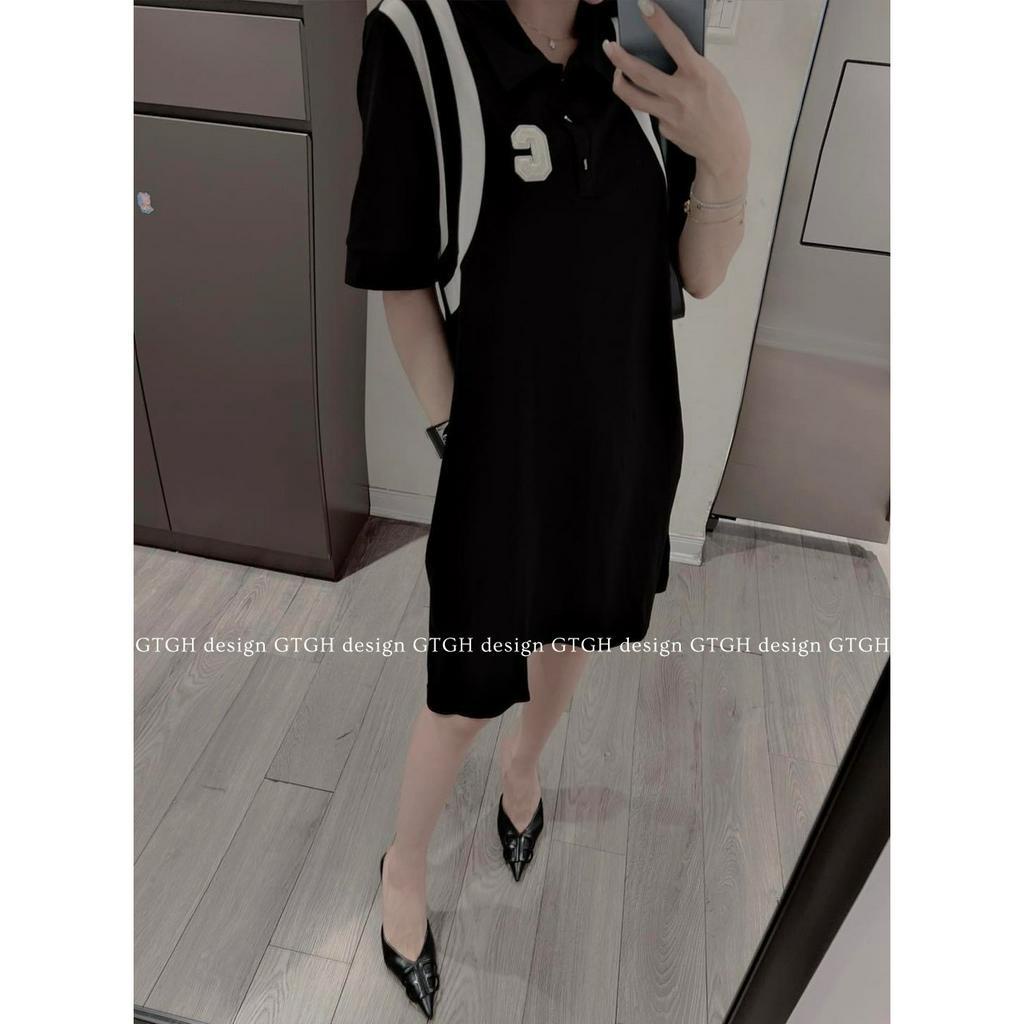 Siuu phẩm váy suông polo chữ C so hott hàng QC