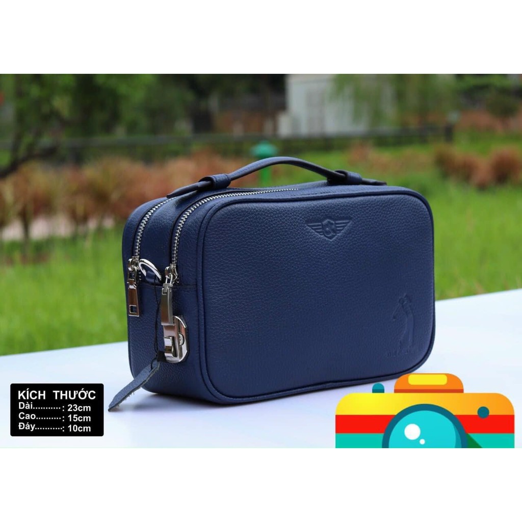 Túi golf cầm tay Maldini da bò