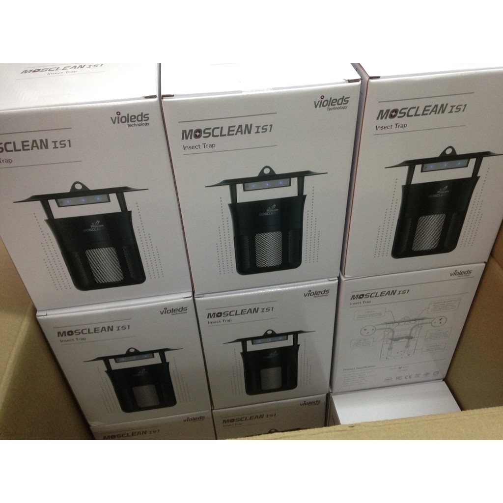 Máy bắt muỗi (đèn bắt muỗi) LED UV Mosclean Hàn Quốc, Rạng Đông Việt Nam Bảo Hành 1 Năm