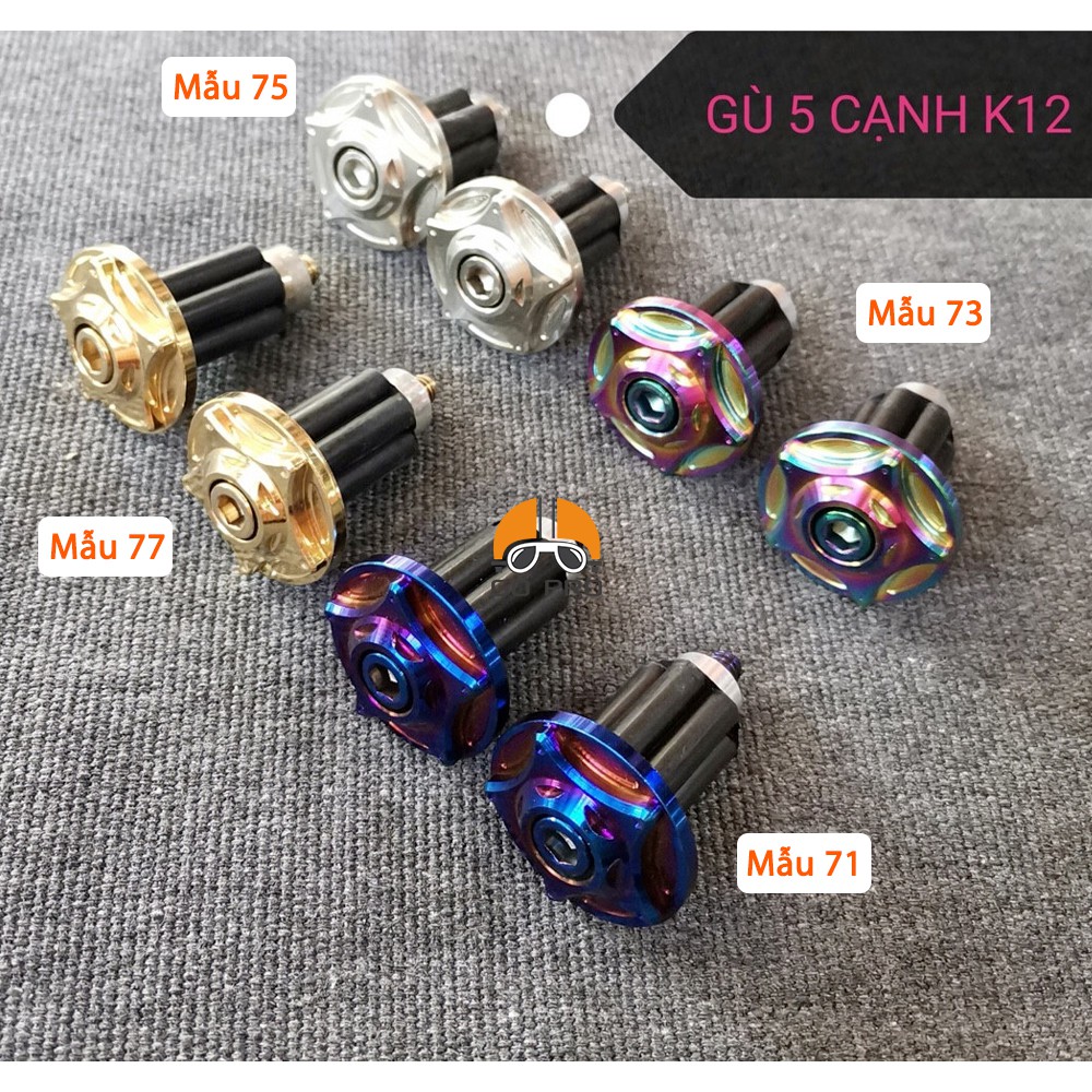 [CHÍNH HÃNG] Bộ Sưu Tập Gù Nhôm CNC Xe Máy Số 03